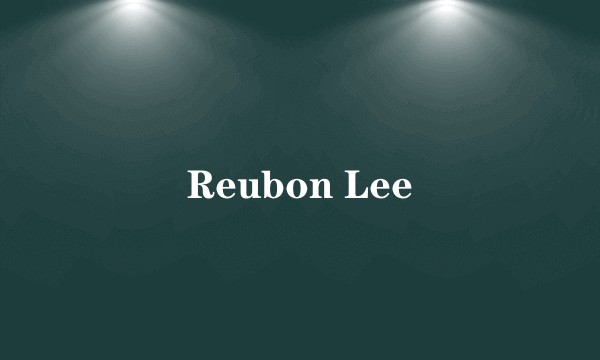 Reubon Lee