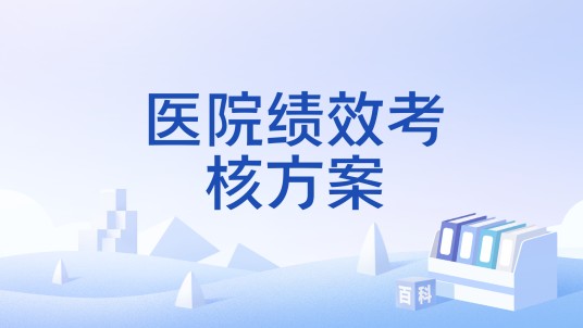 医院绩效考核方案