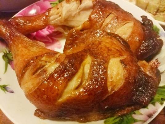 微波炉烤鸡腿