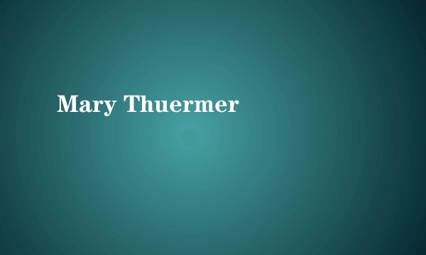 Mary Thuermer