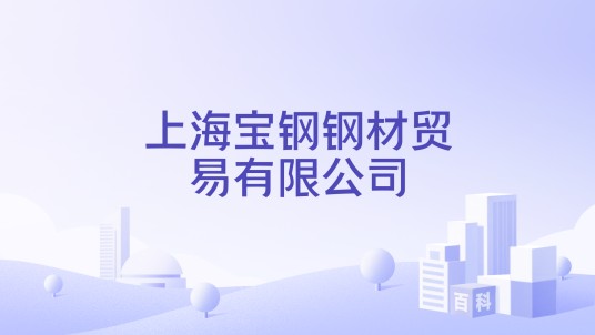 上海宝钢钢材贸易有限公司