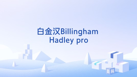 白金汉Billingham Hadley pro