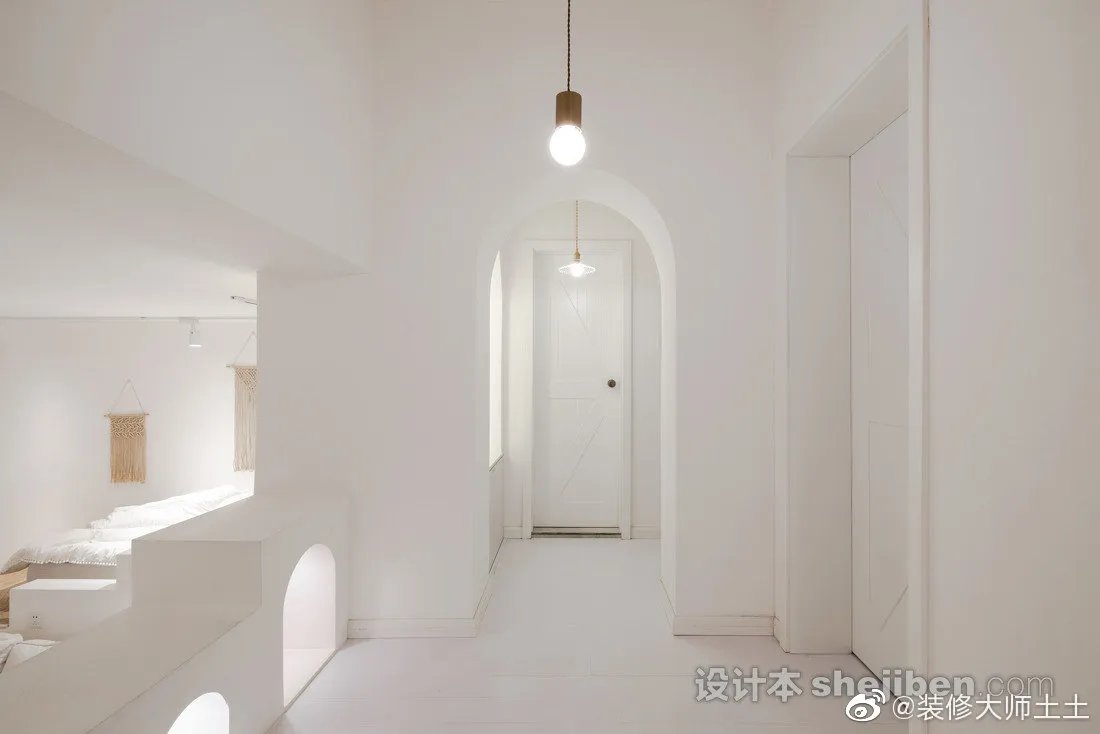 【看图说话】120㎡混搭，用纯白打造浪漫不造作的家居体验！ ...