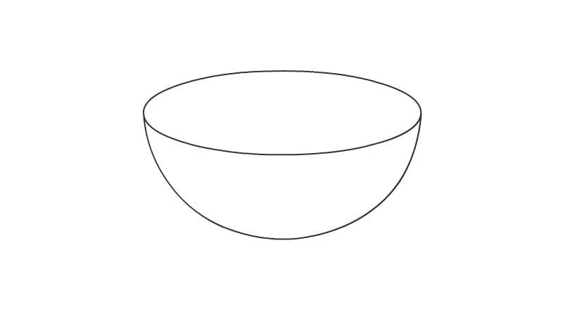 汤圆简笔画