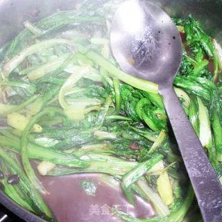 豆豉油麦菜