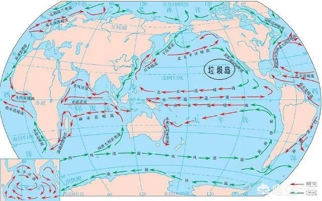 垃圾岛有多大
