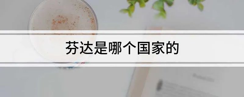 芬达是哪个国家的