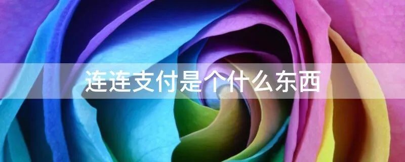 连连支付是个什么东西