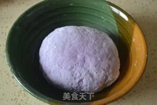 紫甘蓝馒头
