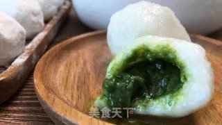 第一次尝试自制滚元宵,抹茶巧克力馅,简单又美味!