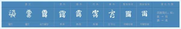 霭怎么读