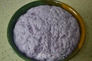 紫甘蓝馒头