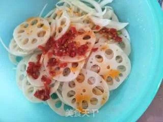 凉拌藕片