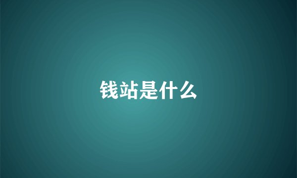 钱站是什么