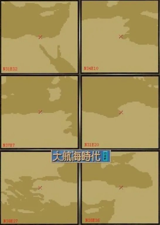 大航海时代4威力加强版HD霸者之证全地区坐标及位置分享