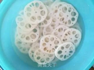 凉拌藕片