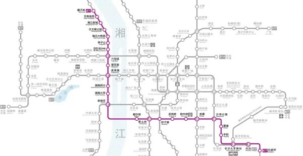 地铁4号线线路图