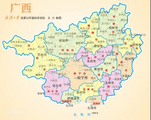 广西地图全图高清版