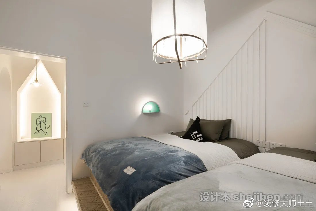 【看图说话】120㎡混搭，用纯白打造浪漫不造作的家居体验！ ...