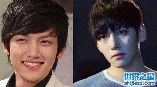 池昌旭整容前后照片对比,整容前也是一名花美男