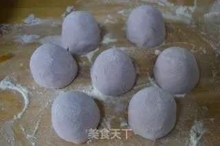 紫甘蓝馒头