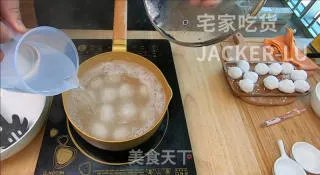 第一次尝试自制滚元宵,抹茶巧克力馅,简单又美味!