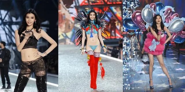 #维密大秀#为什么说“奚梦瑶一摔断送了自己的维密生涯”?