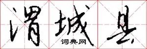 渭城县