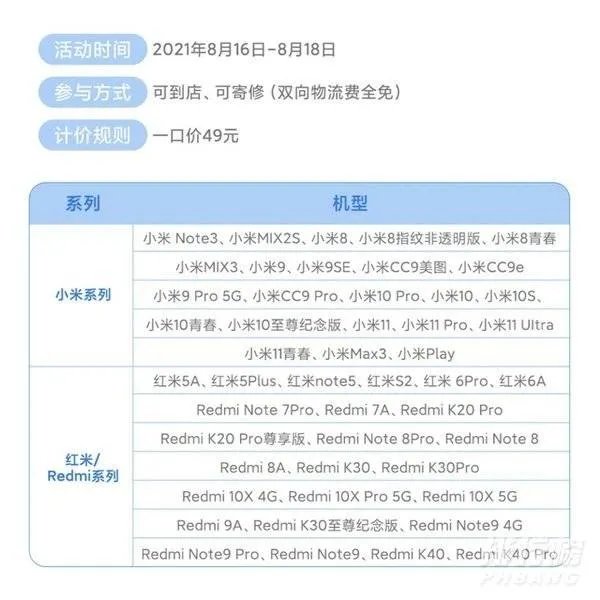 小米感恩季活动2021_小米感恩季活动时间2021