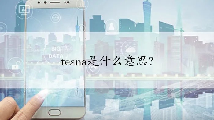 teana是什么意思？