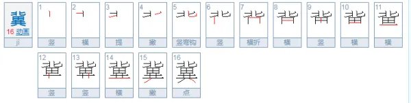 冀是什么意思
