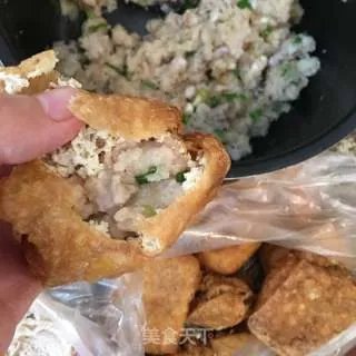 糯米酿豆腐
