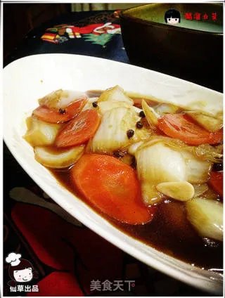 老爸的老北京厨房(蔬菜大棚)--爱上那口酸甜(醋溜白菜)