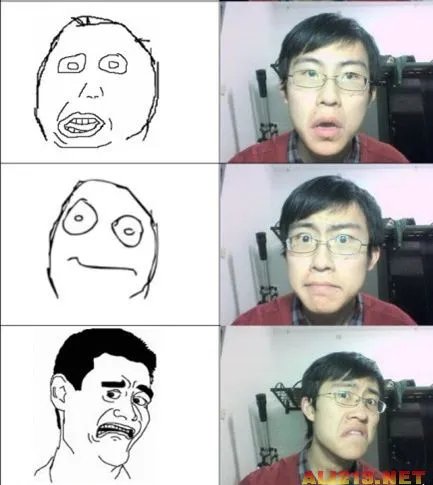 爆强表情帝！国内男女屌丝演绎真人版暴走漫画