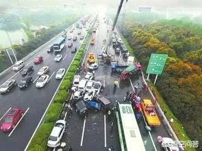 高速路上行驶的几十辆车撞在了一起,责任该怎么划分?