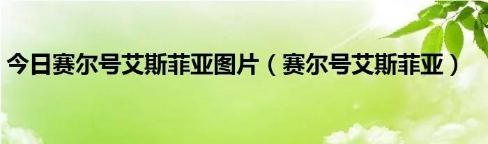 今日赛尔号艾斯菲亚图片（赛尔号艾斯菲亚）