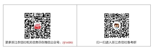 浙江农村信用社招聘【统考】:2018瓯海农商银行招聘笔试通知