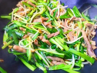 烙春饼及配菜