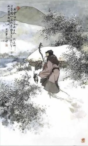 “日暮苍山兰舟小”出自哪首诗？