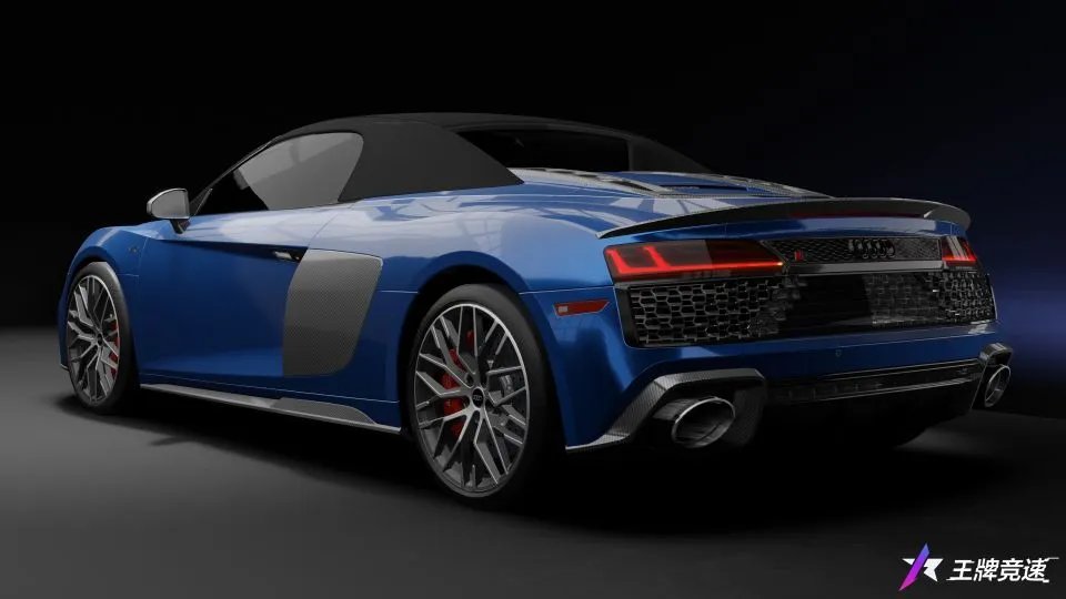 时代传奇超跑,开进《王牌竞速》 沉浸式提车“奥迪R8 Spyder V10”!