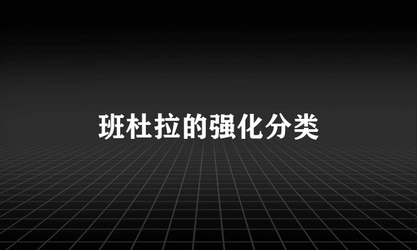 班杜拉的强化分类