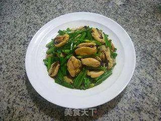 韭菜花炒淡菜