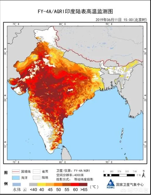 为何一到夏天,印度的气温经常飚到40度以上?