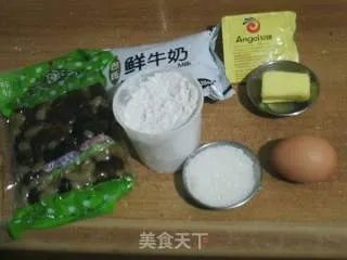 牛奶蜜豆土司