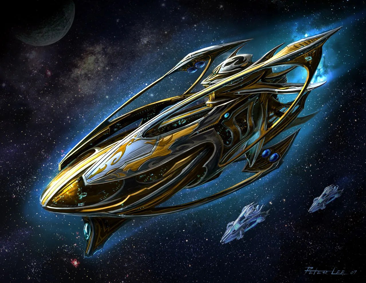 求星际争霸2和魔兽世界的壁纸，越多越好