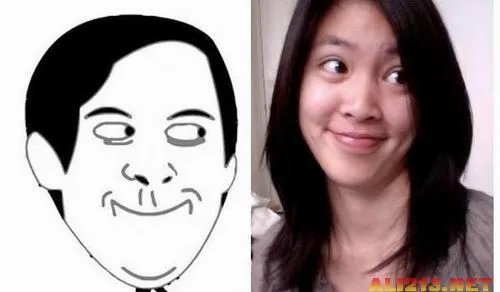 爆强表情帝！国内男女屌丝演绎真人版暴走漫画