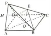 如图，在四棱锥P-ABCD中，四边形ABCD为平行四边形，∠BAP=∠CDP=90°，E为PC中点．
