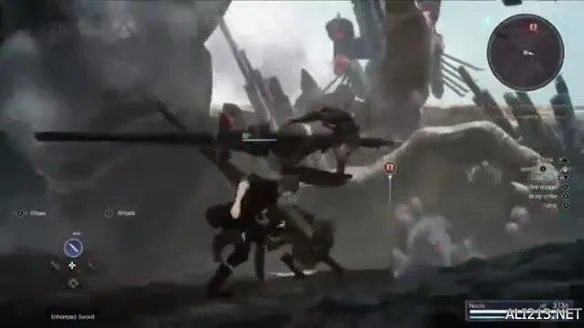 E3 2016:《最终幻想15(FF15)》XB1新演示公布!激烈Boss战