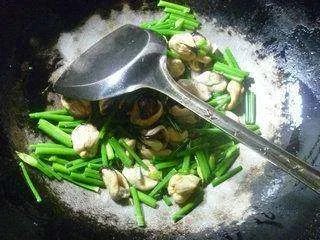 韭菜花炒淡菜