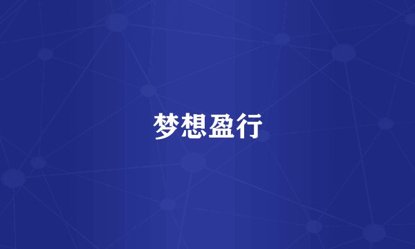 梦想盈行